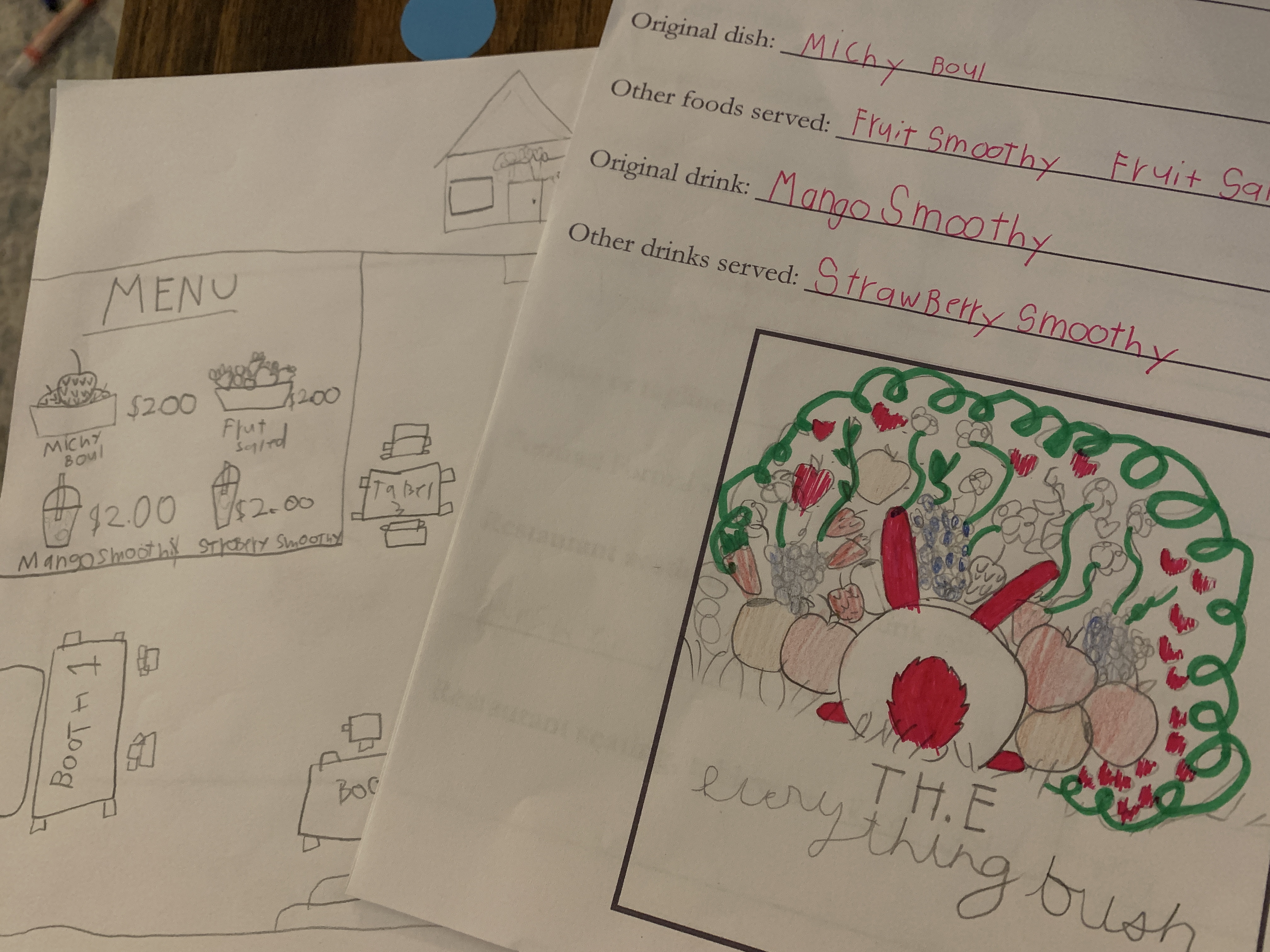 Design Your Own Restaurant: Creative Writing in Homeschool